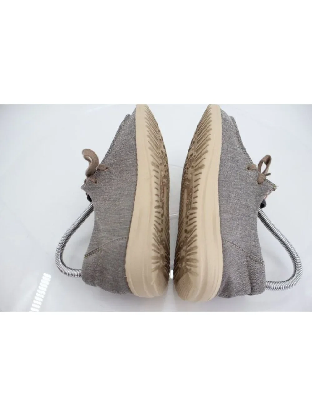 Hey Dude Wendy Size 7 Women’s Slip On Shoes Comfy Stretch Steppa Gray